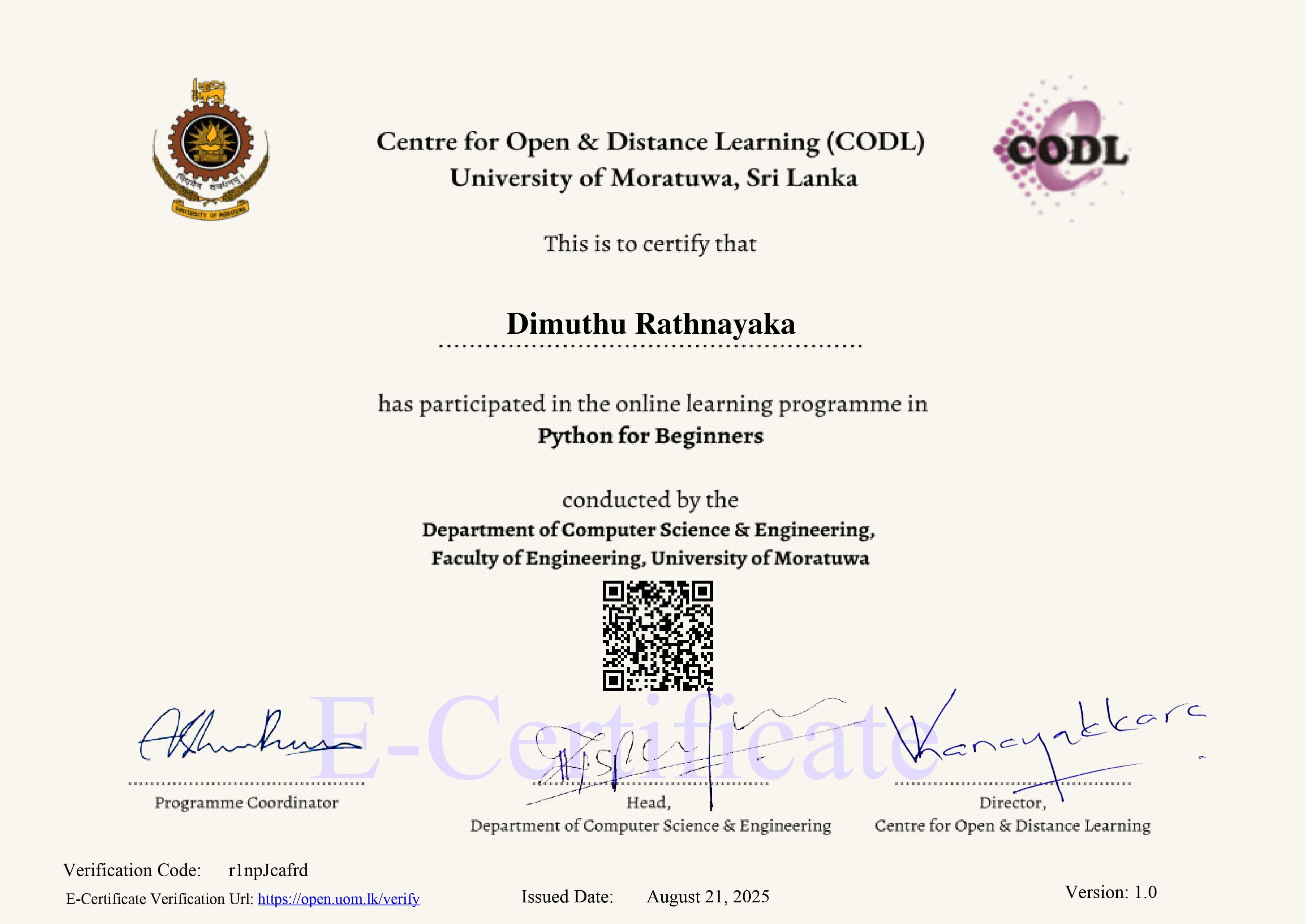 Python for Beginners