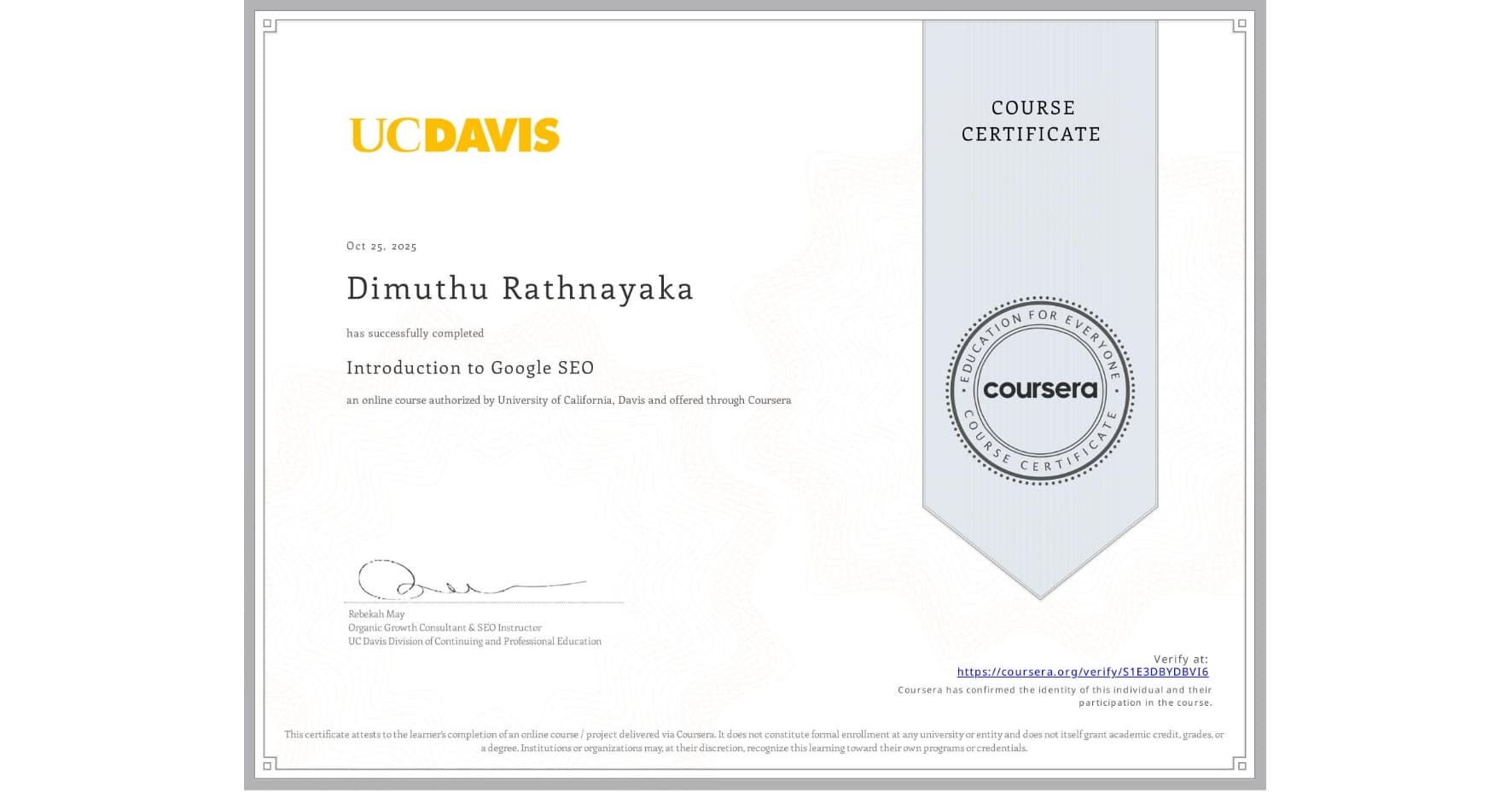 Introduction to Google SEO