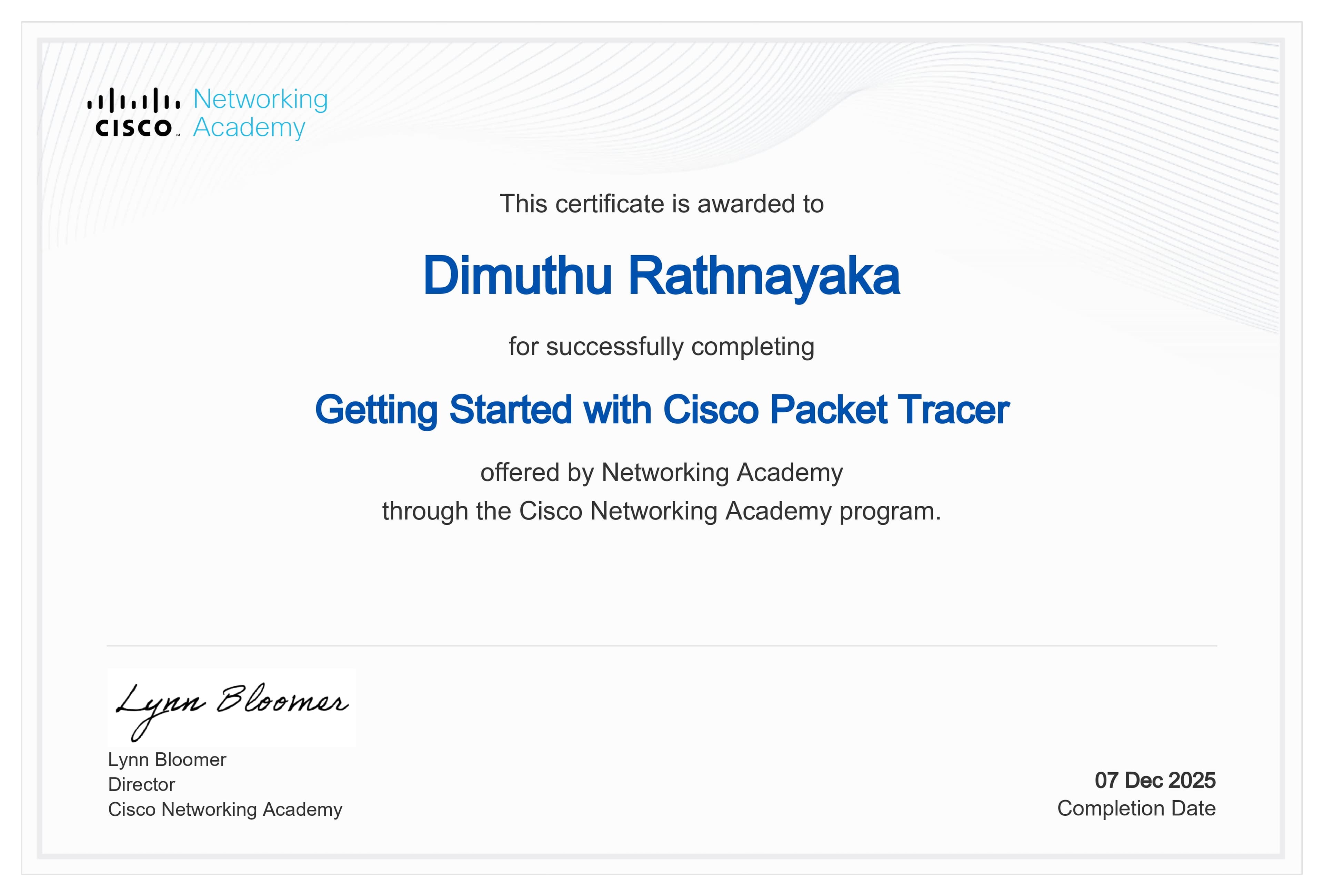 Getting Started with Cisco Packet Tracer